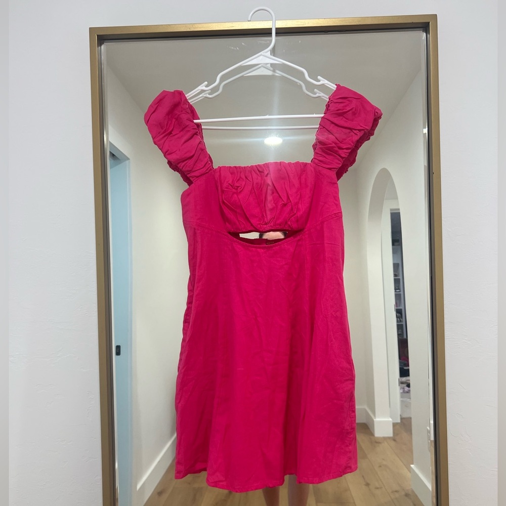 Free people non bom island mini in pink phenom